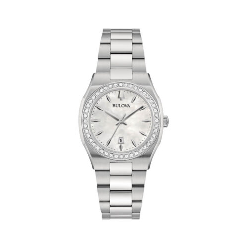 Orologio Bulova Surveyor Lady – 31mm – al Quarzo – Acciaio... - Silver